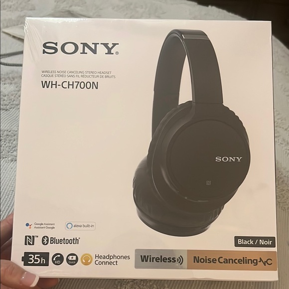Sony WH-CH700N Black Wireless Headphones